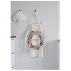 Фартук женский для готовки "С новым годом и Рождеством", универсальный размер Joy Arty