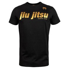 Футболка Venum Sport Classic Jiu Jitsu Black/Gold XXL