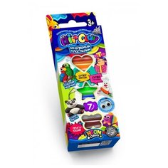 Набор креативного творчества «Воздушный пластилин», 7 цветов, Набор 1 Danko Toys
