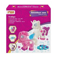 Набор для лепки "Волшебные пони", тесто 150г, аксессуары Color Puppy
