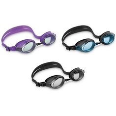 Очки для плавания Racing Goggles. от 8 лет. 3 цвета Intex