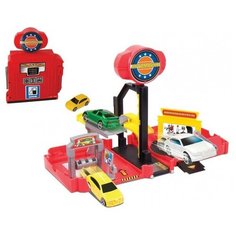 Пламенный мотор Автомойка, красный/желтый/черный/серый