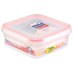 Контейнер квадратный 570 мл 14,3х14,3х5,5 см Xeonic красный