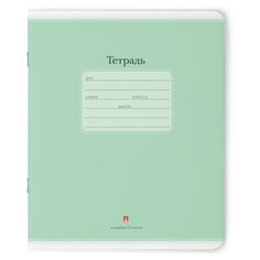 Тетради 12 листов в линейку серия "ЛЮКС" ЦВЕТ зеленый. Набор 10 шт.Цена за 10 шт. обложка в ассортименте Альт