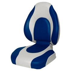Кресло Premium Countured Seat - серый/синий Bravo