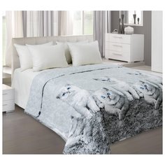 Стеганое покрывало «Кесси 1» (140х210), перкаль, 100% хлопок Текс Дизайн