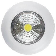 Фонарь-подсветка сд Pushlight белый, COB 3 Вт, бат. 3xAAA, Ritter REV