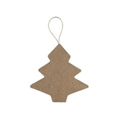 Заготовки и основы Love2art PAM-109 "фигуры" папье-маше 3 шт №02 елка (9.5x10x1.2)