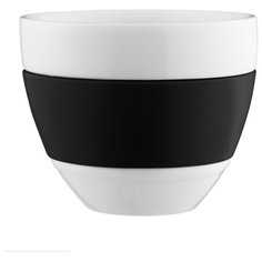 Чашка Koziol для латте AROMA,300 мл, чёрная