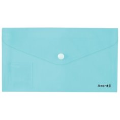 Axent 1414-09-A Папка-конверт на кнопке, DL, Pastelini, неомята Неомята