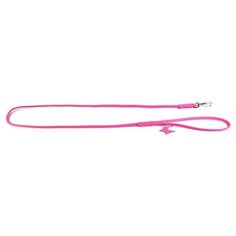 Поводок для собак COLLAR Glamour круглый 4мм 122см розовый