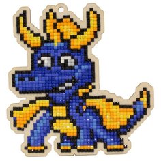 Мозаика на дереве Гранни "Защитник" (11.1х11.5 см)