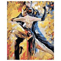 Танго Раскраска по номерам на холсте Живопись по номерам LA43 40х50