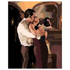 Объятия Раскраска по номерам на холсте Живопись по номерам RL03 40х50