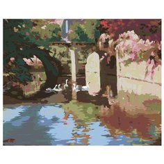 Летнее размышление Раскраска по номерам на холсте Живопись по номерам RUS008 40х50