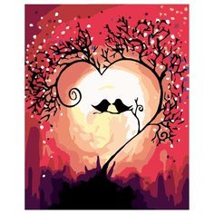 Песня любви Раскраска по номерам на холсте Живопись по номерам RA179 40х50