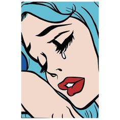 В печали Раскраска картина по номерам на холсте PA31 40х60