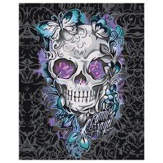 Калавера Раскраска картина по номерам на холсте CP12 40х50