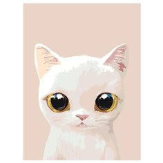 Снежок Раскраска по номерам на холсте Живопись по номерам A514 30х40