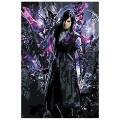 Фиолетовое настроение Раскраска по номерам на холсте Живопись по номерам Z5046 40х60