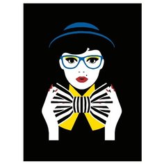 Модный приговор Раскраска по номерам на холсте Живопись по номерам PA48 30х40