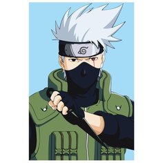 Опаздывающий ниндзя Раскраска картина по номерам на холсте Z-AB161 40х60