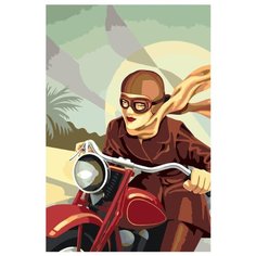 Быстрее ветра Раскраска картина по номерам на холсте PA78 40х60