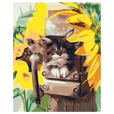 В домике Раскраска картина по номерам на холсте Z-AB70 40х50