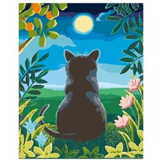 Большой светлячок Раскраска картина по номерам на холсте A322 40х50