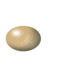 Краски для моделизма, акриловая, золотистая металлик Revell