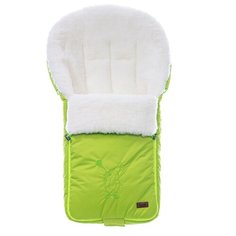 Конверт зимний меховой Nuovita Islanda Bianco (Verde chiaro/Салатовый)