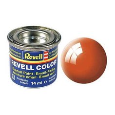 Эмалевая краска оранжевая РАЛ 2004 глянцевая Revell