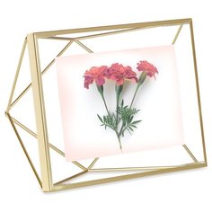 Фоторамка Prisma 10х15 золотистая Umbra