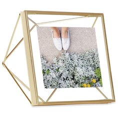 Фоторамка Prisma 10х10 золотистая Umbra