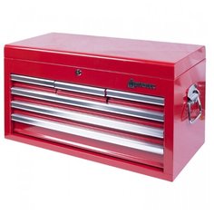 Ящик инструментальный, 6 полок, красный МАСТАК 511-06570R