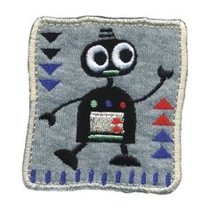 Термоаппликация HKM Робот, 1 шт 7,5 х 4 см