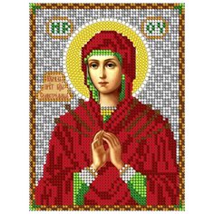 Алмазная мозаика 14,3*19,3см«Прсв.Богородица Семистрельная» Diamant