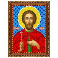 Алмазная мозаика 14,3*19,3см«Св.Виктор» Diamant