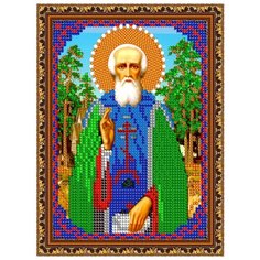 Алмазная мозаика 14,3*19,3см«Св.Сергий Радонежский» Diamant