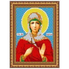 Алмазная мозаика 14,3*19,3см«Св.Мца Надежда» Diamant
