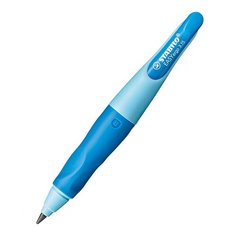 Карандаш механический STABILO `S MOVE EASYERGO для правшей + 1 точилка, в тубе, сине-голубой, 3,15мм