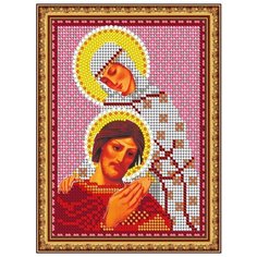 Алмазная мозаика 14,3*19,3см«Св.Блгв.Петр и Феврония» Diamant