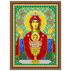 Алмазная мозаика 14,3*19,3см«Св.Бца Неупиваемая Чаша» Diamant