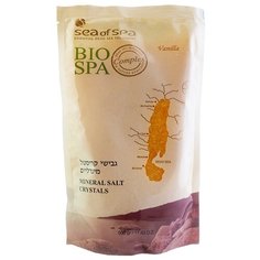 SEA of SPA Ароматическая минеральная цветная соль Мертвого моря с ароматом ванили (Израиль), 500 г