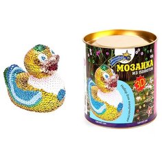 Набор для творчества Волшебная Мастерская "Мозаика из пайеток. 3D Утка"