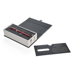 Ручка 5-й пишущий узел Parker Ingenuity Deluxe Deep Red PVD CT