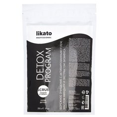 Likato Professional/ Скраб DETOX с активированным углем. Обновляющий. 250мл.