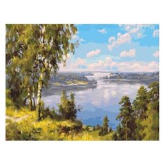 Картина по номерам Paintboy PK 59027 (GX24679) Просторы (Прищепа Игорь) 40x50см