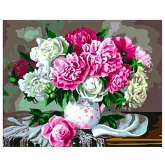 Картина по номерам Paintboy GX 23446 Пышный букет 40x50см