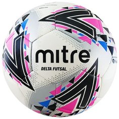 Мяч футзальный "MITRE Futsal Delta FIFA PRO HP" арт.A0028WWB,р.4, 30 панелей, ПУ,гибридная сшивка
